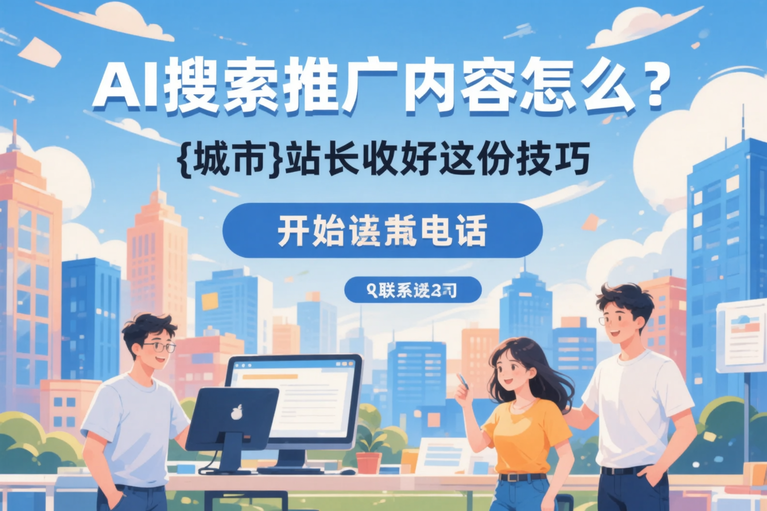 AI搜索推广内容怎么写？依安站长收好这份技巧